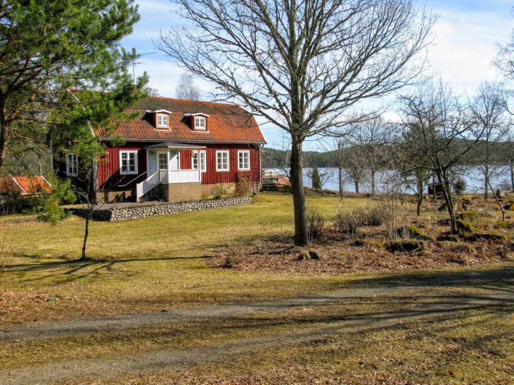 Huset i det tidlige forår