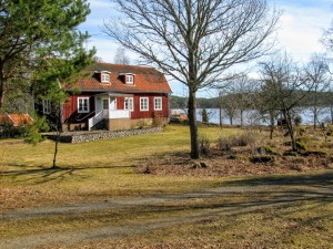 Huset i det tidlige forår