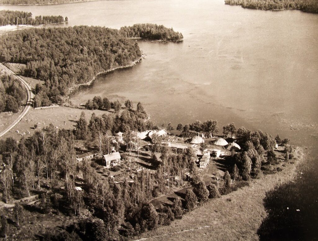 Smålunda som det så ud i 1955