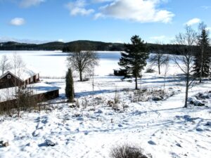 Vinter på Smålunda